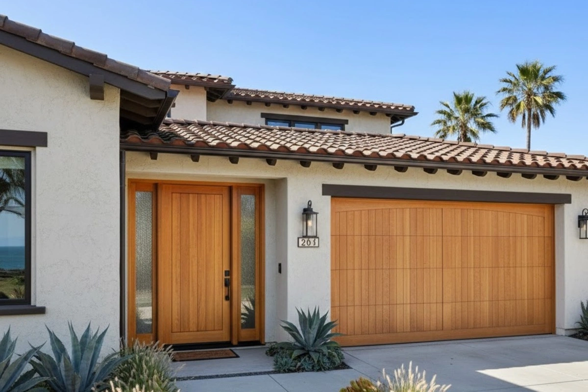 Door refinishing Solana Beach