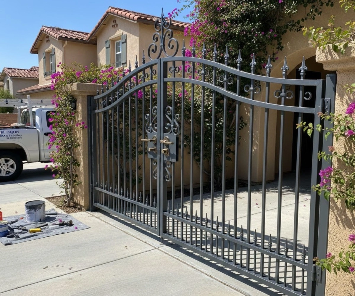 Garage door staining El Cajon