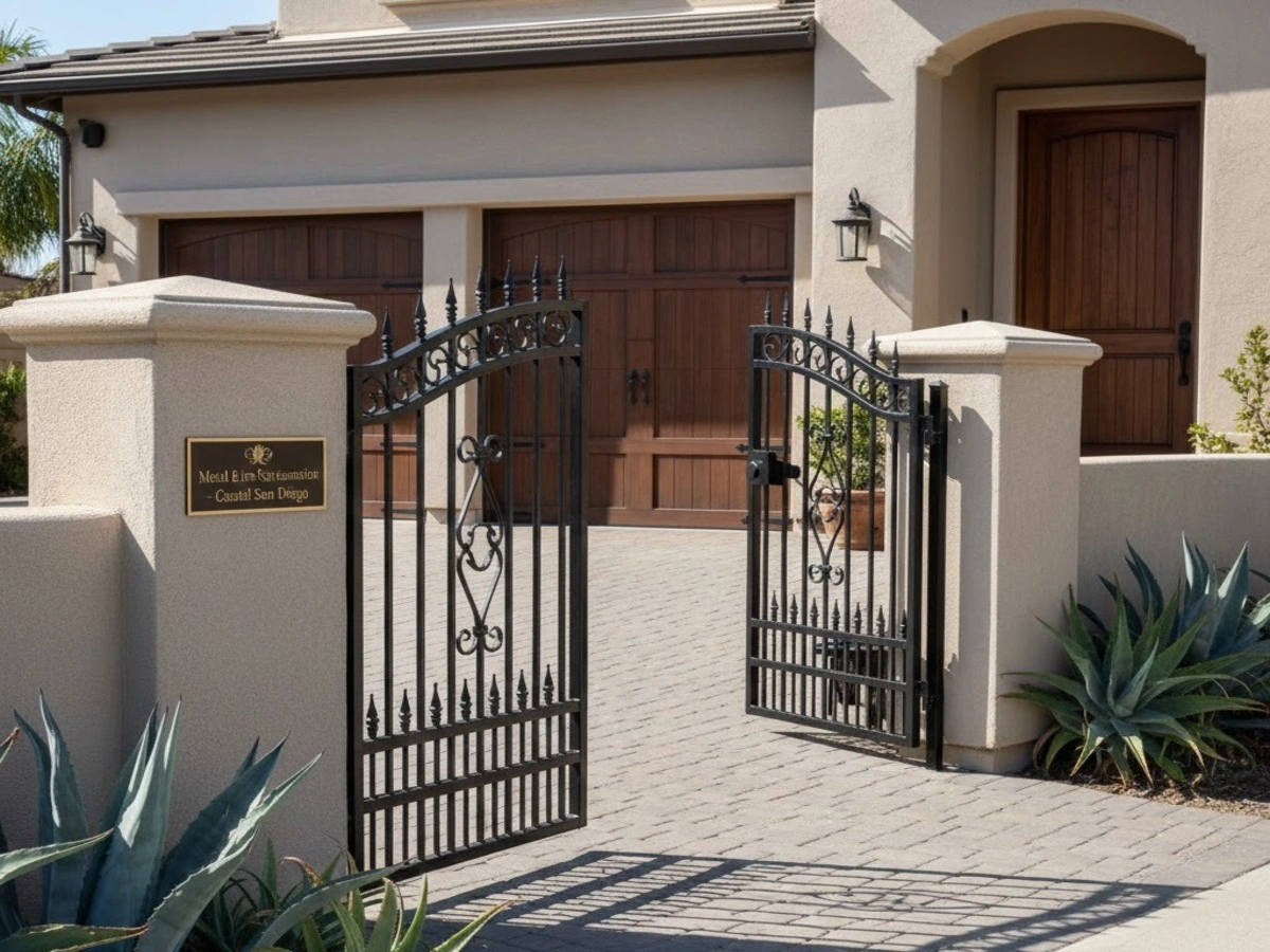 Metal & iron gate restoration