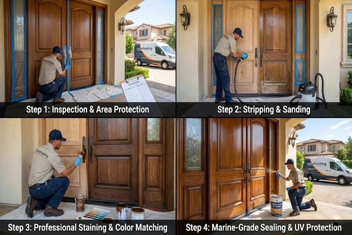 Door painting California