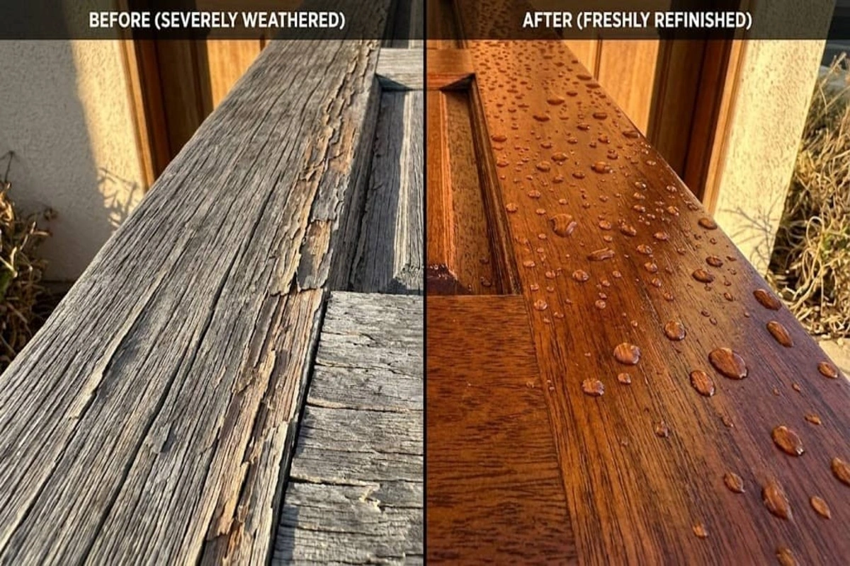 Door refinishing materials quality