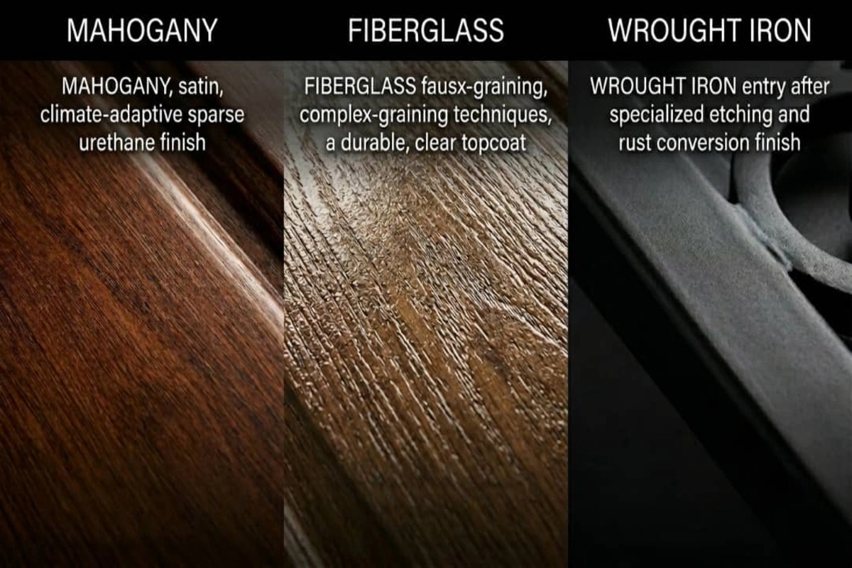 Door refinishing materials