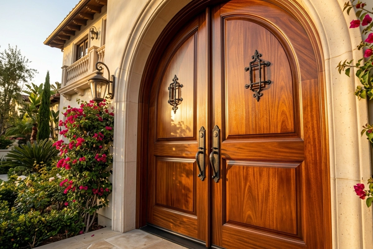 Luxury door refinishing