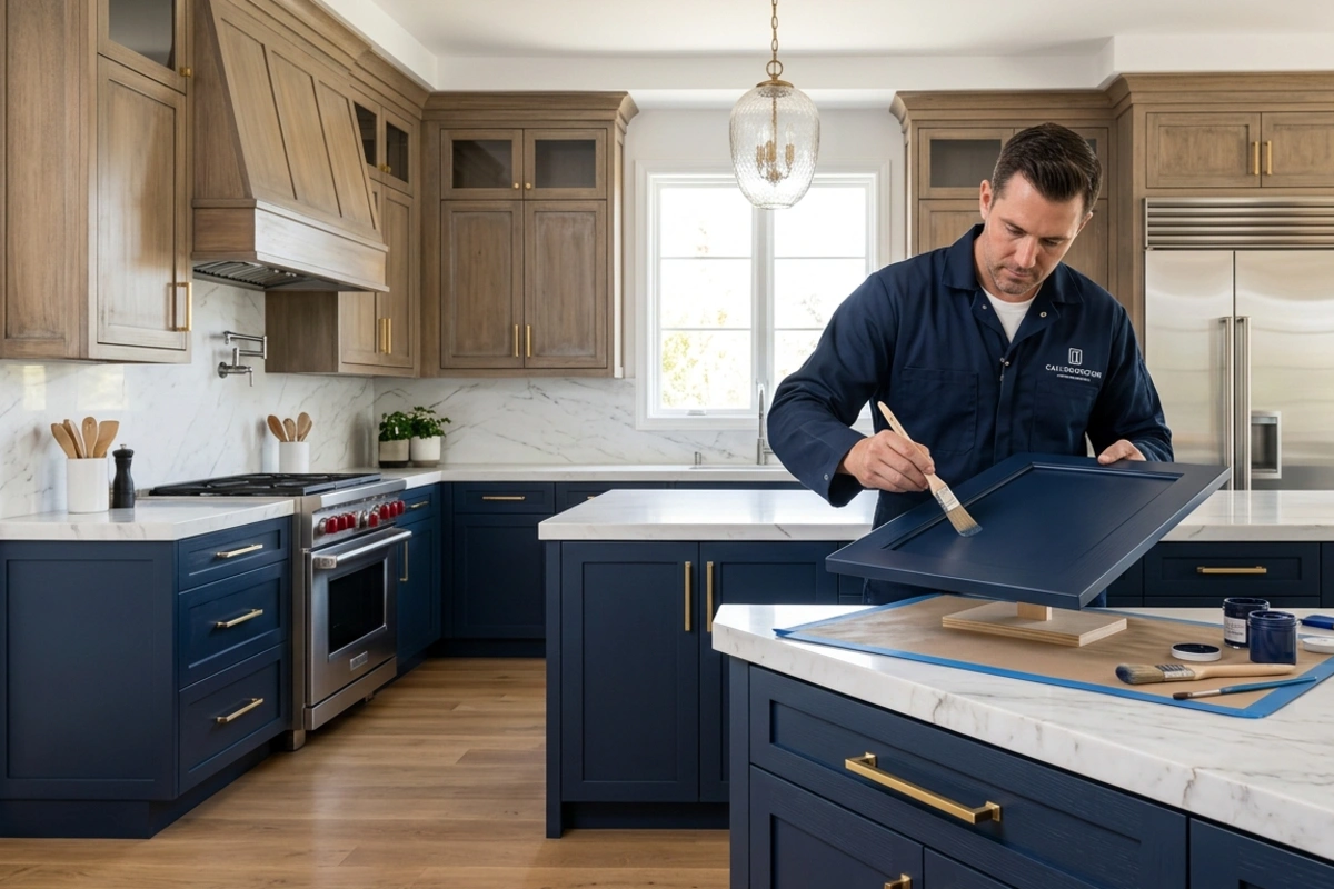 Cabinet refinishing DTLA