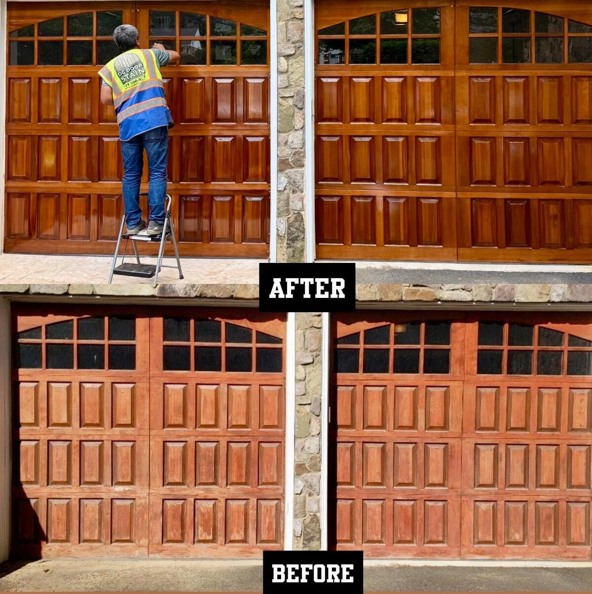 Door restoration and refinishing Malibu