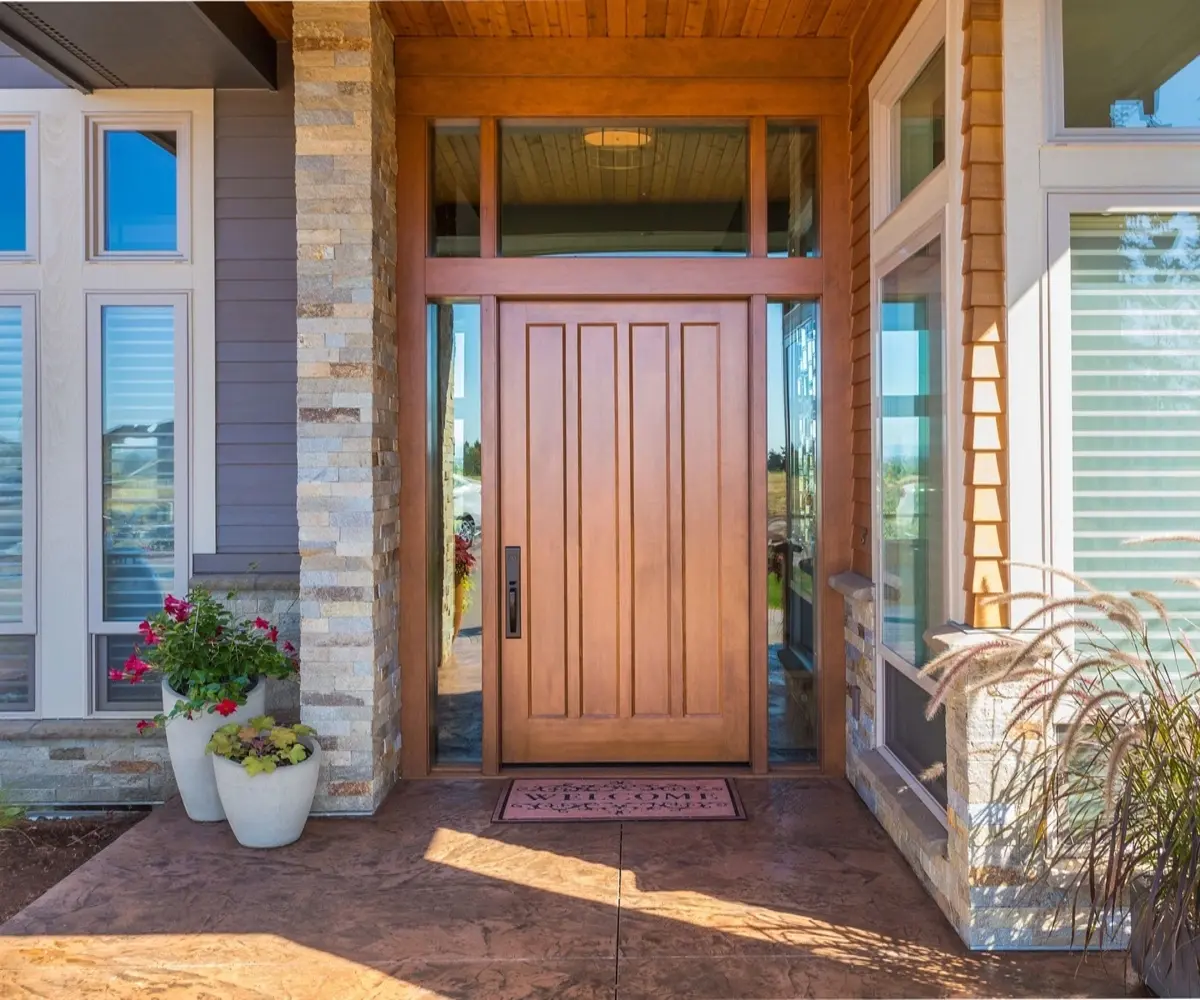 Encino door refinishing