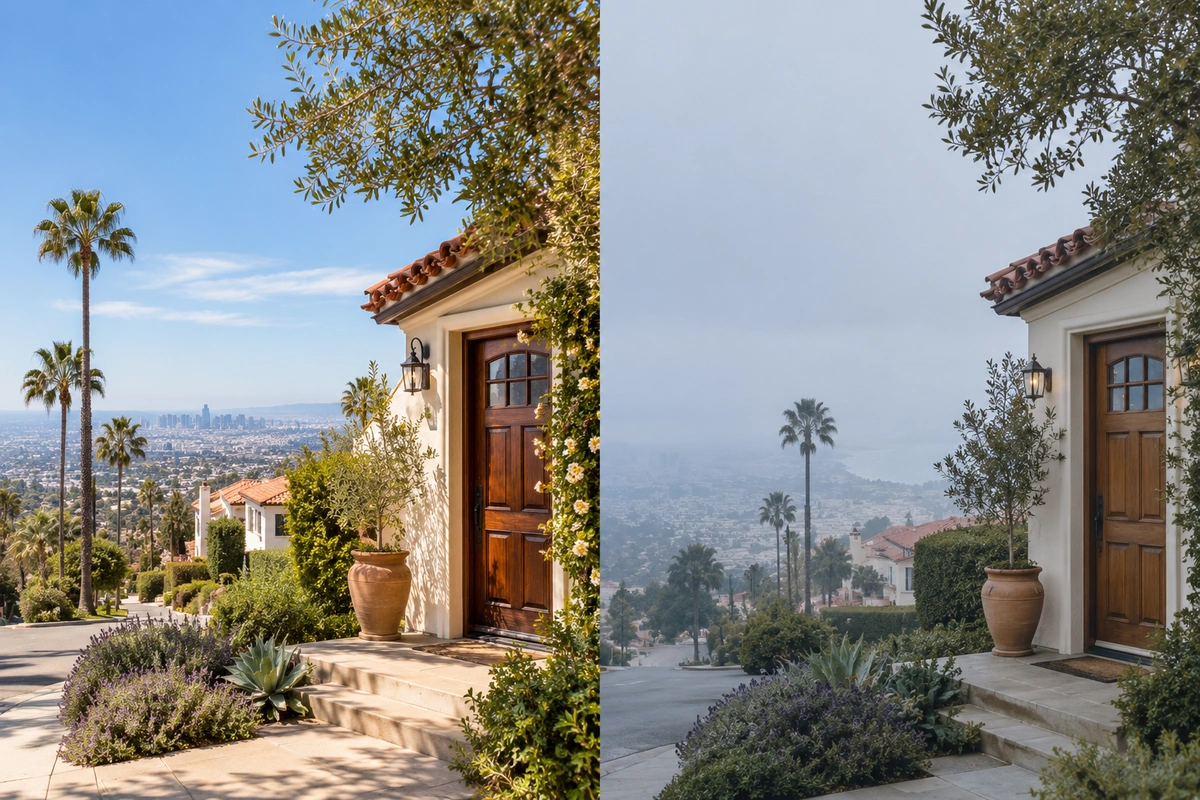 Month-by-month weather guide for door refinishing in Los Angeles